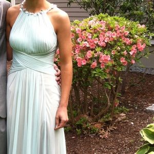 Terani Seafoam Prom Dress